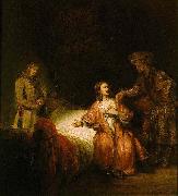 Rembrandt, Joseph Accused by Potiphar's Wife.
